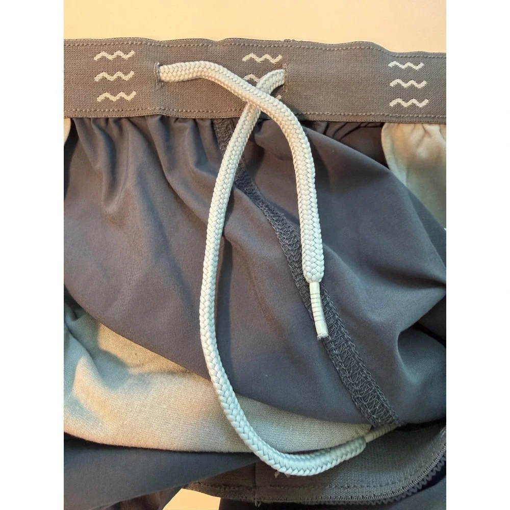 Free Fly Breeze Pull On Shorts XXL Gray Fog Athletic Stretch 8
